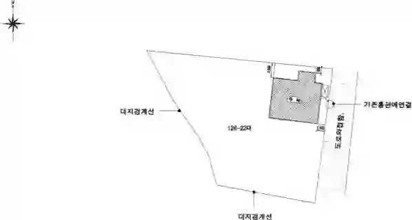 우만동 126-22 배치도 이미지